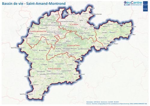 ATLAS DES BASSINS DE VIE EN RÉGION CENTRE-VAL De LOIRE ATLAS DES BASSINS DE VIE EN RÉGION CENTRE-VAL De LOIRE