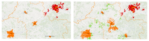 Actualisation de la carte régionale FTTH Actualisation de la carte régionale FTTH